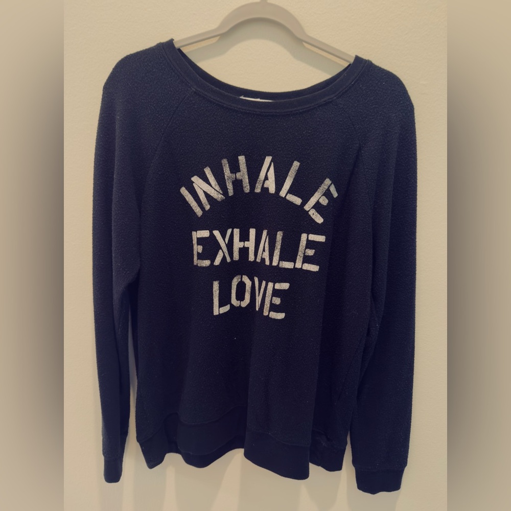Grayson Threads Black Sweatshirt with White Label